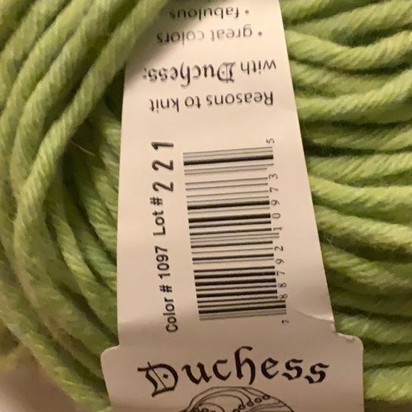 Classic Elite Yarns Duchess Merino Cashmere Bulky Yarn Color 1097 Green - Picture 9 of 9
